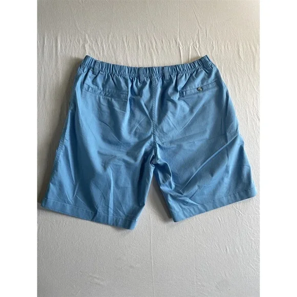 Lot 2 Chubbies 2XL XXLx9.5" Khaki Blue Golf Stretch Waist Chino Mens Shorts